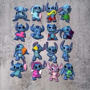 16 Stitch Figurine Set